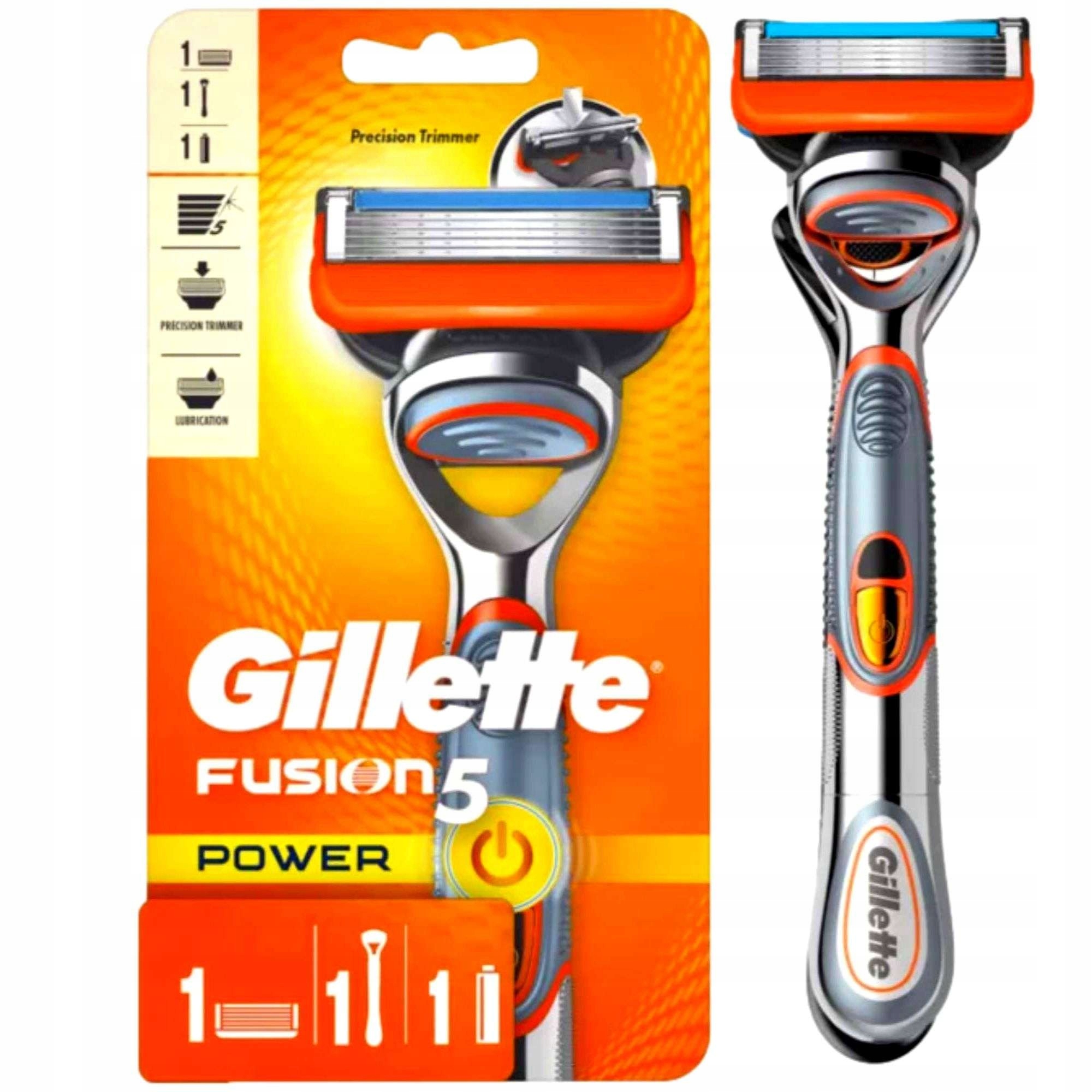 Maszynka na wkłady do golenia Gillette Fusion 5 Power 1 szt TOMY